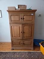 Eikenhouten (tv) kast met deuren, Antiek en Kunst, Antiek | Meubels | Kasten, Ophalen