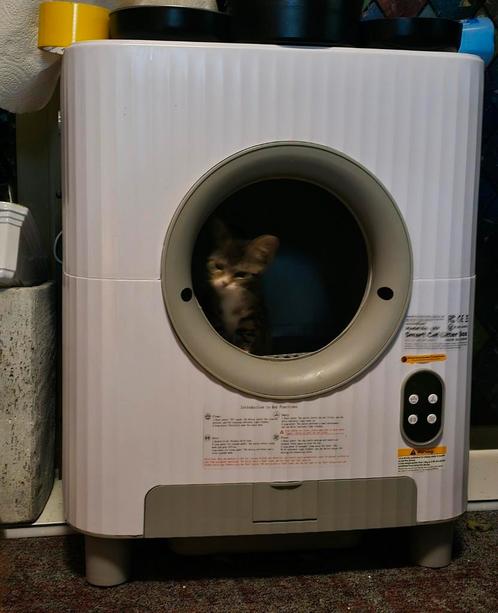 Automatisch wifi  kattenbak met een storing!, Dieren en Toebehoren, Kattenbakken, Zo goed als nieuw, Ophalen