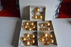Mooie set glazen kerstballen Set 14, Diversen, Kerst, Ophalen of Verzenden, Zo goed als nieuw