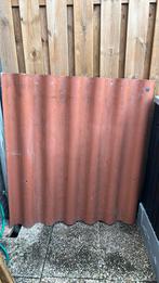 Zwarte golfplaten, Doe-het-zelf en Verbouw, Dakpannen en Dakbedekking, Overige materialen, Gebruikt, Zwart, Ophalen of Verzenden
