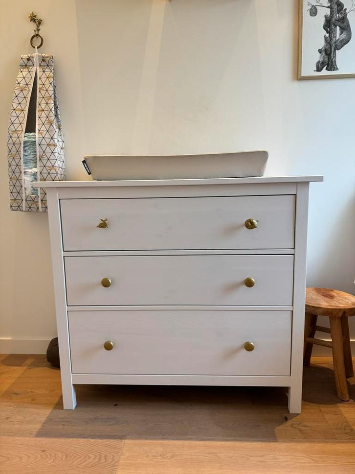 Ikea hemnes ladekast/commode, Kinderen en Baby's, Kinderkamer | Commodes en Kasten, Zo goed als nieuw, Commode, 90 tot 105 cm