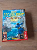 Pocket escaperoom crew vs crew het pirateneiland, Ophalen of Verzenden, Zo goed als nieuw
