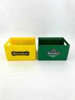 Heineken CD Rekjes - Geel & Groen krat kratje, Verzamelen, Ophalen of Verzenden, Gebruikt