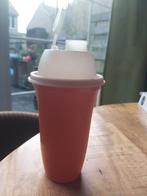 Vintage Tupperware Shaker - Melk Opschuimer, Huis en Inrichting, Ophalen of Verzenden, Gebruikt, Wit, Beker of Kan