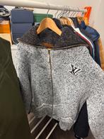 Louis Vuitton Zippered Knitted Wollen Blouson Grijs, Ophalen of Verzenden, Nieuw, Grijs