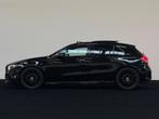 Mercedes-Benz A-klasse 200 AMG Blackpack Pano Multibeam Sfee, Gebruikt, Zwart, 4 cilinders, Met garantie (alle)