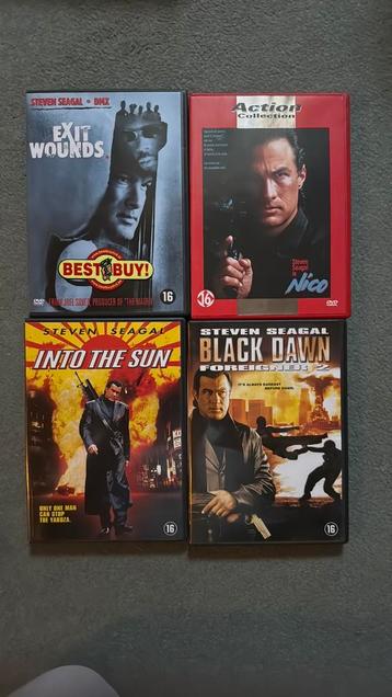 Partij DVD’s Steven Seagal beschikbaar voor biedingen