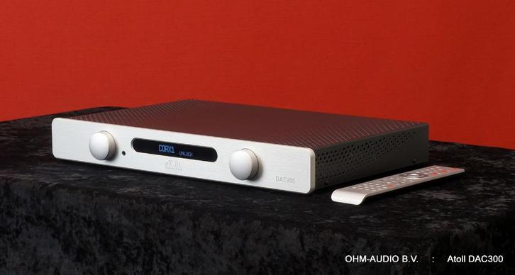 Atoll DAC300, Silver, Nieuwstaat, Incl Verpakking en Remote, Audio, Tv en Foto, Converters, Zo goed als nieuw, Ophalen of Verzenden