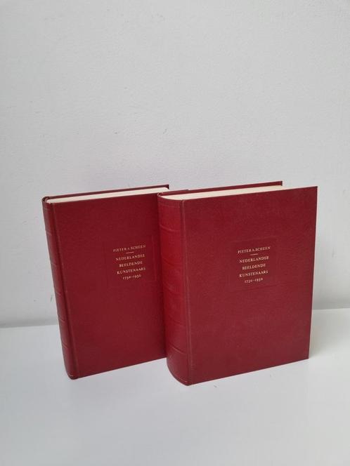 Pieter A. Scheen Nederlandse Beeldende Kunstenaars, Boeken, Encyclopedieën, Gelezen, Ophalen of Verzenden