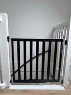 4x Noma houten traphekje 64-100 cm uitschuifbaar (zwart), Ophalen, Hout, 100 tot 115 cm