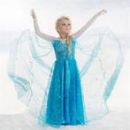 Sale nieuwe Frozen Elsa Jurk blauwe sleep div maten, Kinderen en Baby's, Carnavalskleding en Verkleedspullen, Nieuw, Meisje, 110 t/m 116