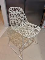 Set van 6 witte design stoelen van Crassevig, Ophalen, Zo goed als nieuw, Wit, Kunststof