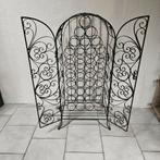 Mooi metalen wijnrek met ruimte voor veel flessen, Huis en Inrichting, Woonaccessoires | Wijnrekken, Ophalen, Gebruikt, 25 flessen of meer