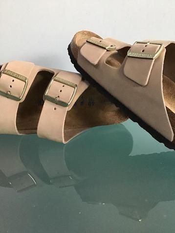GRATIS VERZENDEN | BIRKENSTOCK Nieuwe beige slippers 40 beschikbaar voor biedingen