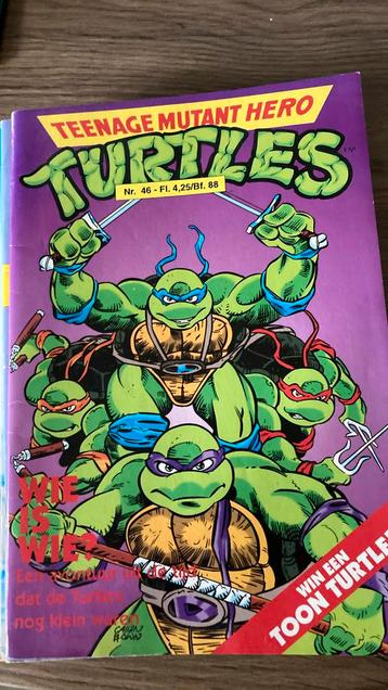 Ninja turtles beschikbaar voor biedingen
