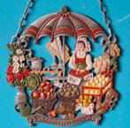 Kruidenier. Muurhanger. Handpainted. Ca '30. 10.5/12 cm., Antiek en Kunst, Curiosa en Brocante, Ophalen