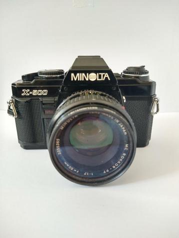 Minolta X-500 SLR Manual Film Camera