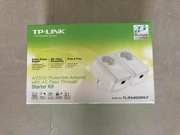 TP-Link Powerline Adapter set AV500 beschikbaar voor biedingen