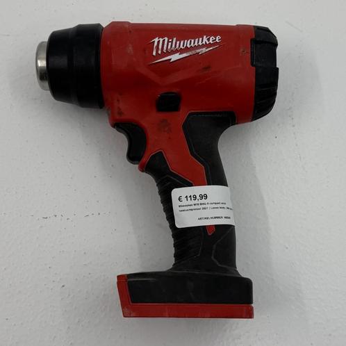 Milwaukee M18 BHG-0 compact accu heteluchtpistool 2021 | Los, Doe-het-zelf en Verbouw, Gereedschap | Overige machines, Zo goed als nieuw