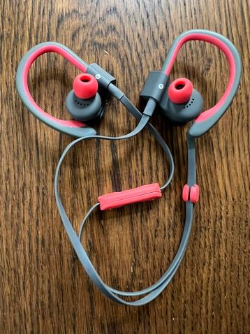 Beats Powerbeats² Wireless – grijs/rood – met originele case beschikbaar voor biedingen
