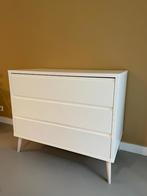 witte commode 3 laden greeploos, Kinderen en Baby's, Kinderkamer | Commodes en Kasten, Ophalen, Gebruikt, 50 tot 70 cm, 100 cm of meer