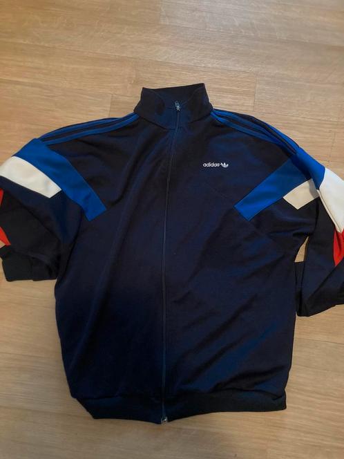 Vintage Adidas training jack, Sport en Fitness, Voetbal, Zo goed als nieuw, Shirt, Maat L, Ophalen of Verzenden