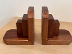 Art Deco houten boekensteunen, Huis en Inrichting, Woonaccessoires | Wandplanken en Boekenplanken, Ophalen of Verzenden, Zo goed als nieuw