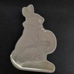 Paashaas puddingvorm, Ophalen