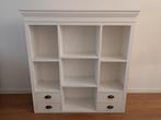 Lage vitrinekast retro, Huis en Inrichting, Kasten | Vitrinekasten, Ophalen, Gebruikt, 25 tot 50 cm, Minder dan 100 cm