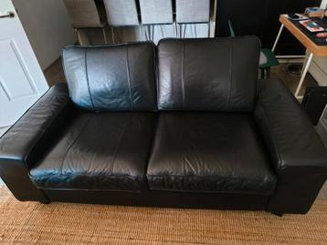 Ikea kivik 2 zits echt leer - afbeelding 1