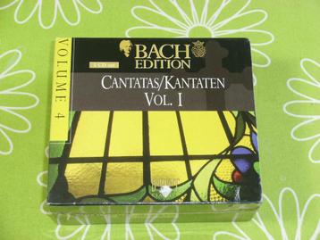Nieuw: Bach edition: Cantatas/Kantaten Volume 4 Vol 1 (5 cd) beschikbaar voor biedingen