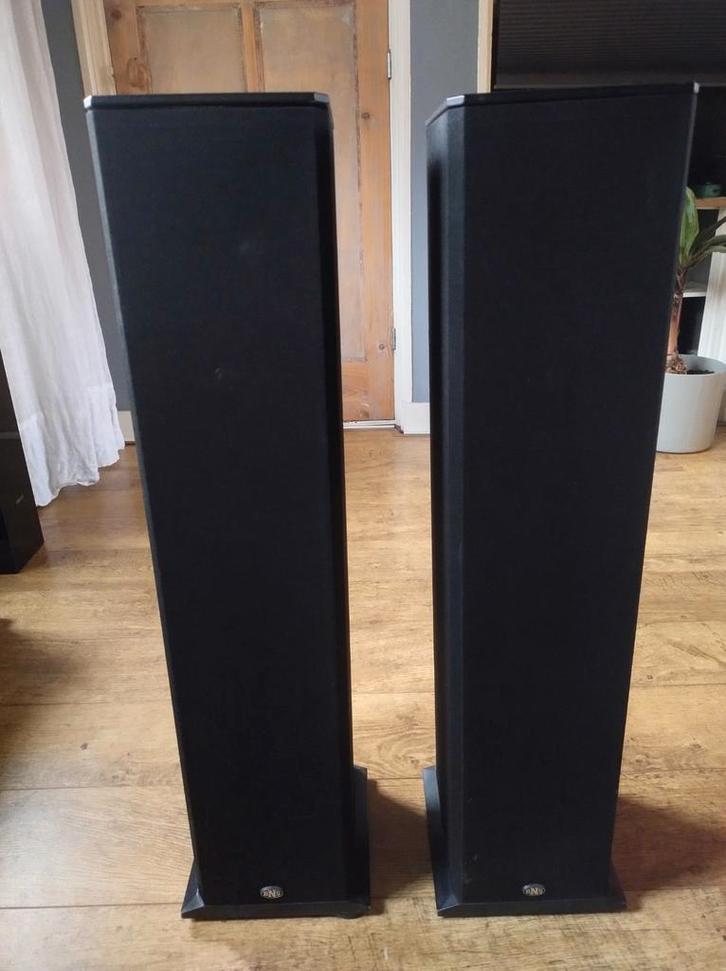 BNS Ellesy MK2 Luidsprekers, Audio, Tv en Foto, Luidsprekers, Gebruikt, Front, Rear of Stereo speakers, 60 tot 120 watt, Overige merken