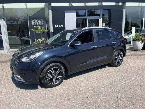 Kia Niro 1.6 GDi Hybrid DynamicPlusLine Leder// Stoelverwarm, Auto's, Kia, Te koop, Niro, ABS, Achteruitrijcamera, Adaptive Cruise Control
