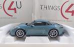 Norev 1:18 Porsche 911 S/T 2023 Meissenblue nieuw, Hobby en Vrije tijd, Modelauto's | 1:18, Ophalen of Verzenden, Nieuw, Auto