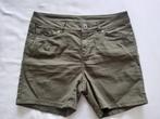 Legergroene korte broek, maat 36, Kort, Ophalen of Verzenden, Maat 36 (S), Gedragen