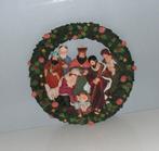 Kerstkrans met Kerststal, Diversen, Kerst, ., Ophalen of Verzenden, Zo goed als nieuw, .