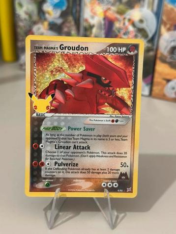 Team Rocket's Groudon Celebrations 25th Anniversary beschikbaar voor biedingen