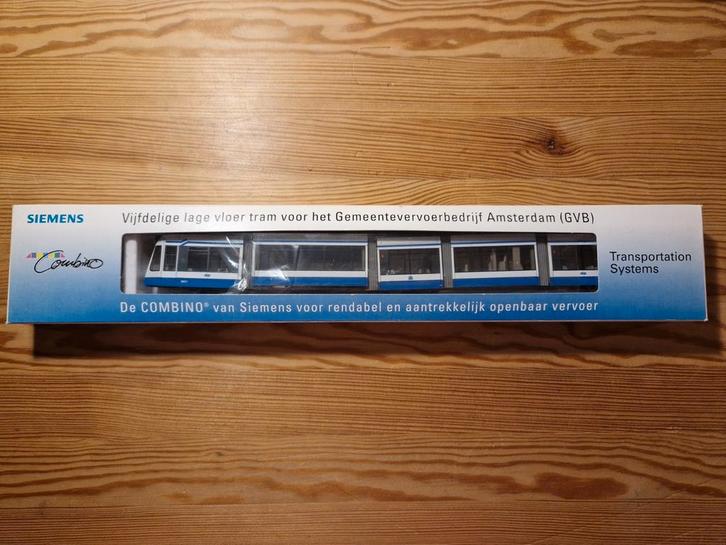 Siemens GVB modeltram, Hobby en Vrije tijd, Modelbouw | Auto's en Voertuigen, Zo goed als nieuw, Overige typen, Overige merken
