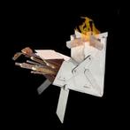 Opvouwbare Rocketstove Virestove Mini Houtbrander, Caravans en Kamperen, Ophalen of Verzenden, Nieuw