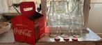 COCA COLA 3 flesjes met kroondopjes 250 ml met draagkarton, Ophalen of Verzenden, Gebruikt