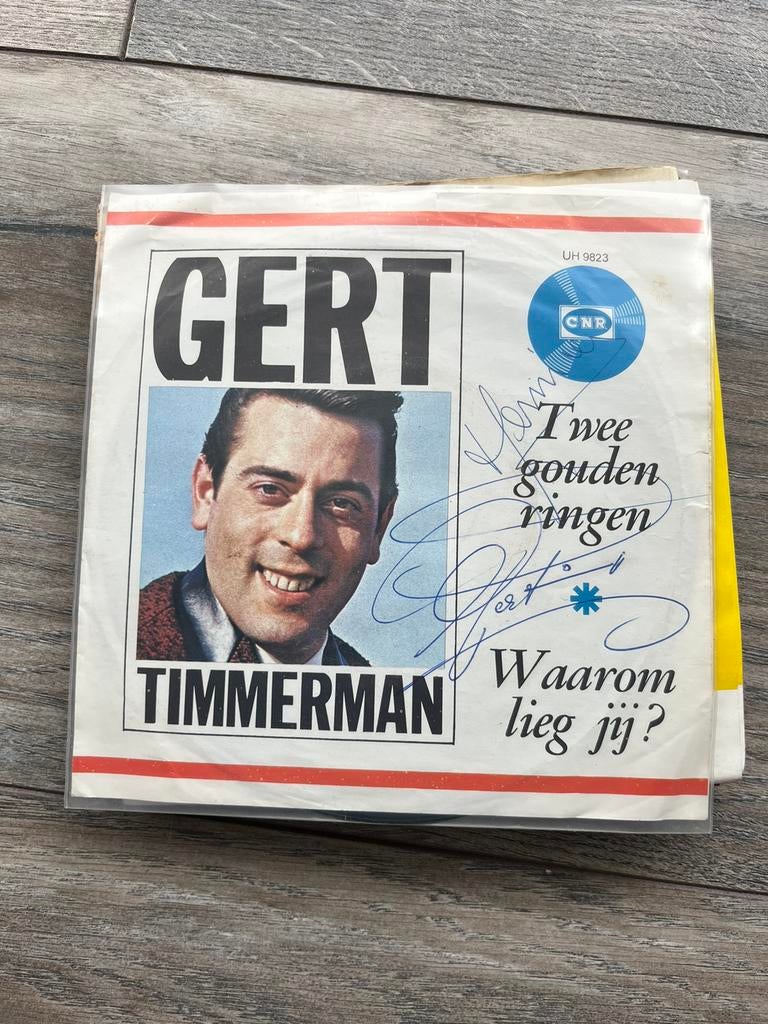 Gert Timmerman - twee gouden ringen, Cd's en Dvd's, Vinyl Singles, Ophalen of Verzenden, Zo goed als nieuw, Nederlandstalig