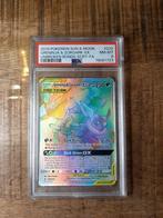 Greninja & Zoroark GX #222. PSA 8, Pokemon Unbroken Bonds, Nieuw, Ophalen of Verzenden, Losse kaart