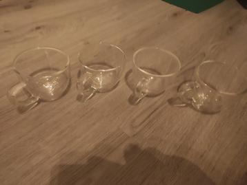 (dubbelwandige) theeglazen beschikbaar voor biedingen