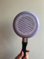 Paarse Koekenpan - Livarno, Huis en Inrichting, Keuken | Potten en Pannen, Gebruikt, Inductieplaat, Aluminium, Ophalen of Verzenden