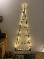 Zwarte metalen kerstboom 160x60cm, Diversen, Kerst, Ophalen, Zo goed als nieuw