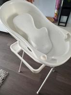 Baby badset met standaard en zitje - wit, Gebruikt, Overige typen, Standaard, Ophalen