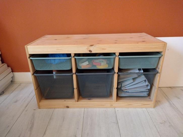 Opbergkast Ikea zgan, Huis en Inrichting, Kasten | Stellingkasten, Zo goed als nieuw, Ophalen