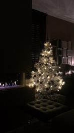 Witte kunstkerstboom inclusief lampjes, Ophalen, Zo goed als nieuw