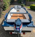 Vaarklaar sloepje incl. buitenboordmotor en trailer, Watersport en Boten, Ophalen, Gebruikt, Tot 10 pk, 3 tot 6 meter