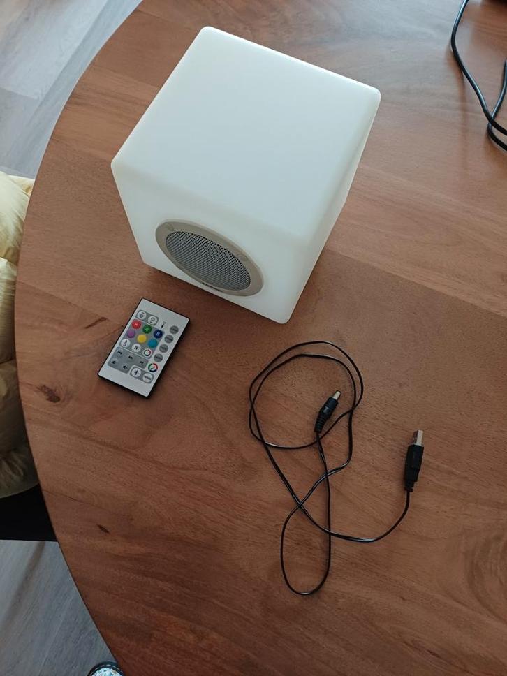 Bluetooth Muziekbox SK-1537IT met LED verlichting AudioSonic, Audio, Tv en Foto, Luidsprekers, Gebruikt, Overige typen, Minder dan 60 watt